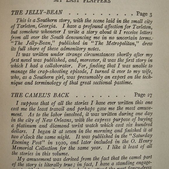 TALES Of The JAZZ AGE by F. Scott Fitzgerald Scribner's &Sons First Edition 1922 - Picture 5 of 12